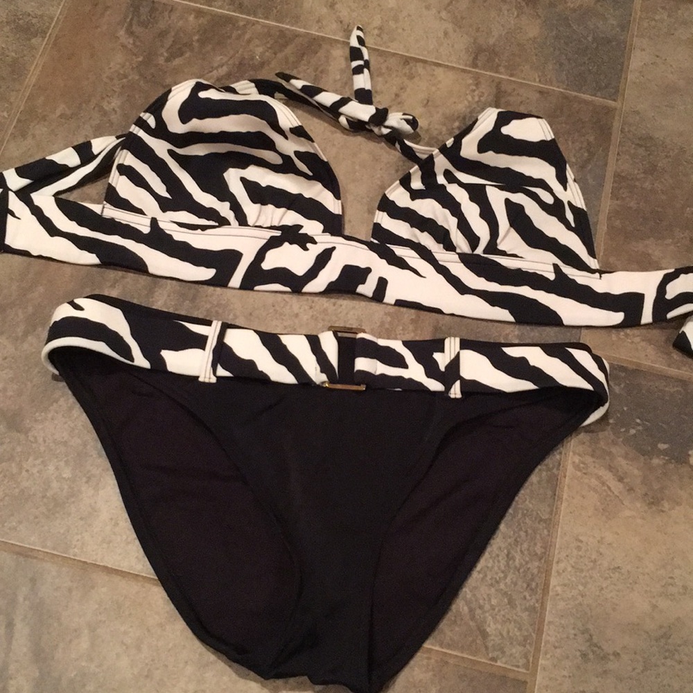 Victoria secret zebra print bikini